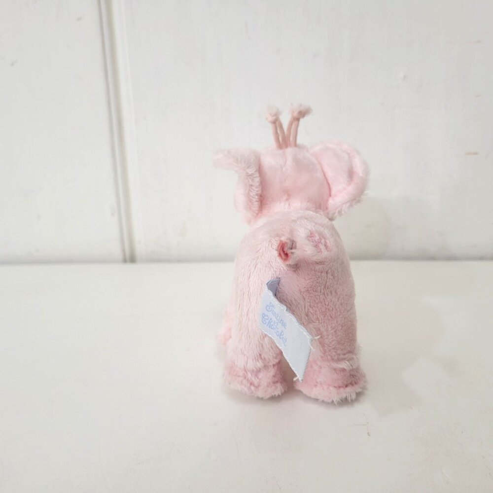 Pink Plush Elephant Toy By Tartine Et Chocolat Ferdinand - Picture 4 of 7
